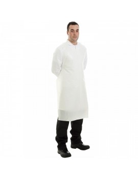 Disposable Aprons On-A-Roll - White - Case 5 x 200 Clothing